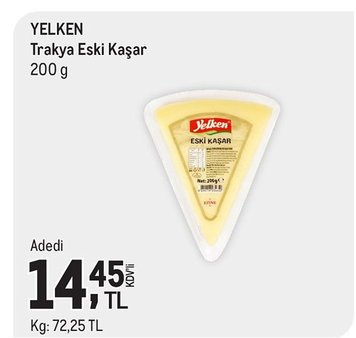 Yelken Trakya Eski Kaşar 200 g image