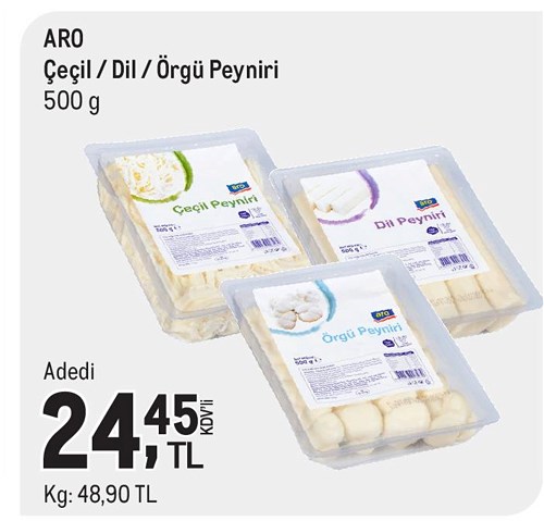 Aro Çeçil/Dil/Örgü Peyniri 500 g image