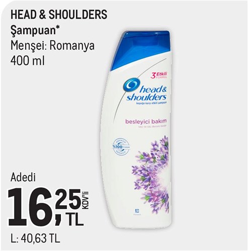 Head&Shoulders Şampuan 400 ml image
