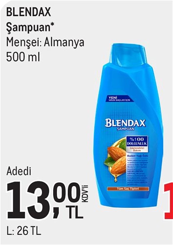 Blendax Şampuan 500 ml image