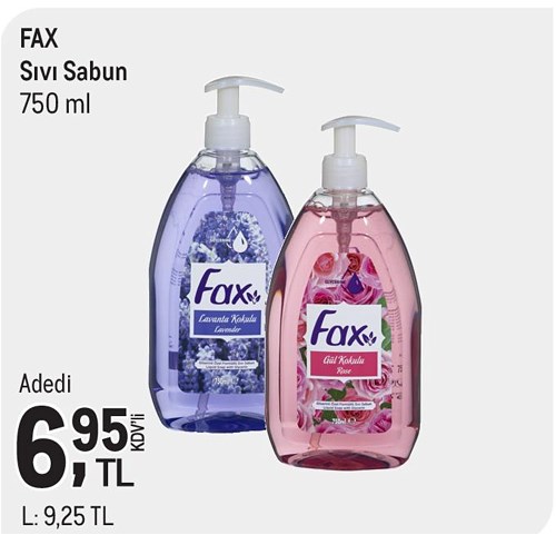 Fax Sıvı Sabun 750 ml image