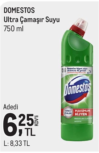 Domestos Ultra Çamaşır Suyu 750 ml image