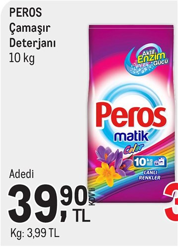 Peros Çamaşır Deterjanı 10 kg image