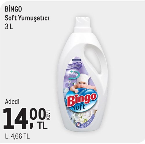 Bingo Soft Yumuşatıcı 3 l image