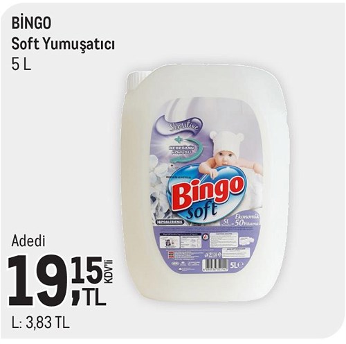 Bingo Soft Yumuşatıcı 5 l image