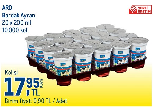 Aro Bardak Ayran 20x200 ml image