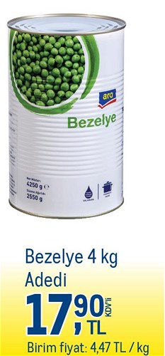 Aro Bezelye 4 kg image