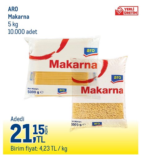 Aro Makarna 5 kg image