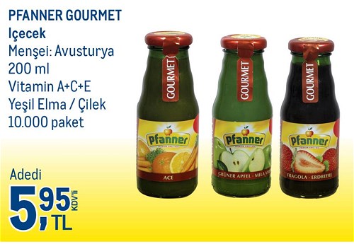 Pfanner Gourmet İçecek 200 ml image