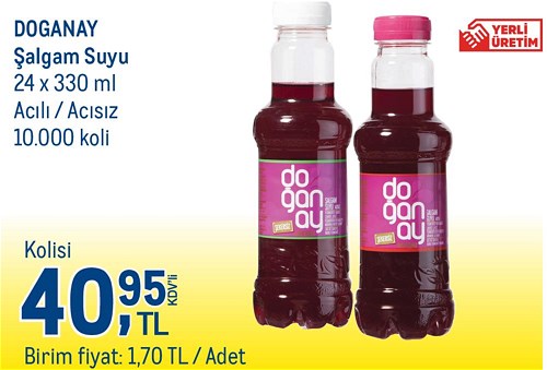 Doğanay Şalgam Suyu 24x330 ml image