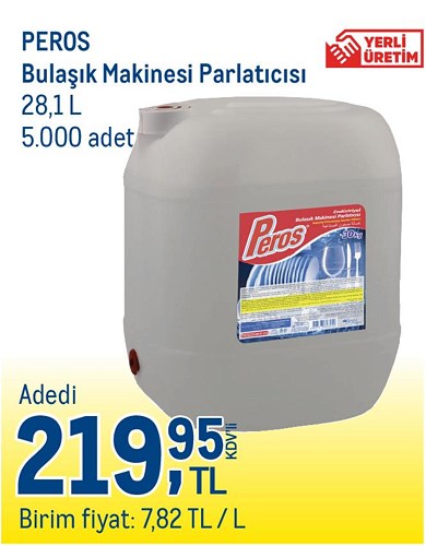 Peros Bulaşık Makinesi Parlatıcısı 28,1 L image