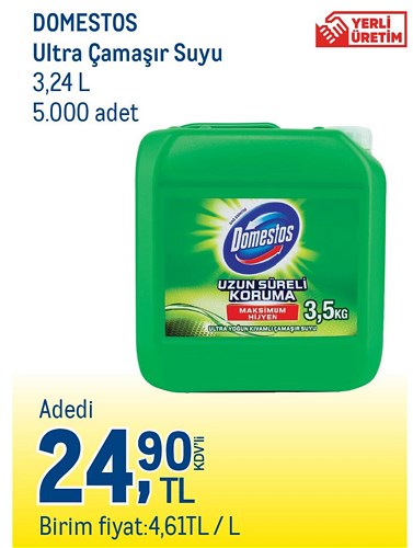 Domestos Ultra Çamaşır Suyu 3,24 l image