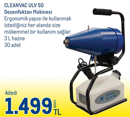 Cleanvac ULV 50 Dezenfektan Makinesi image