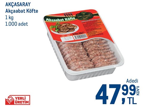 Akçasaray Akçaabat Köfte 1 kg image