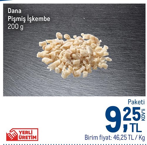 Dana Pişmiş İşkembe 200 g image