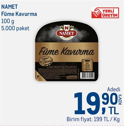 Namet Füme Kavurma 100 g image