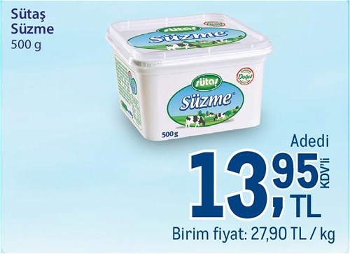 Sütaş Süzme 500 g image