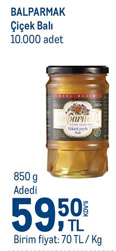 Balparmak Çiçek Balı 850 g image