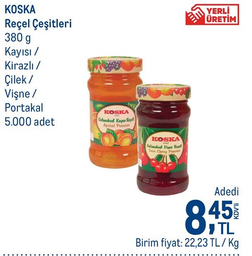 Koska Reçel Çeşitleri 380 g image