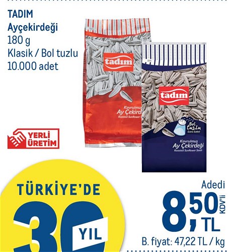 Tadım Ayçekirdeği 180 g image