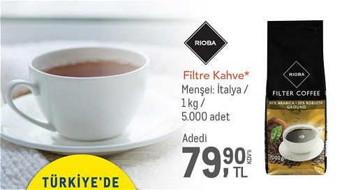 Rioba Filtre Kahve 1 kg image