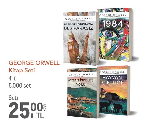 George Orwell Kitap Seti 4'lü image