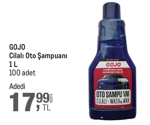 Gojo Cilalı Oto Şampuanı 1 L image