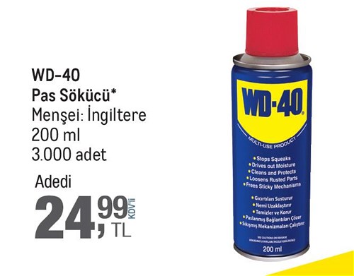 WD-40 Pas Sökücü 200 ml image