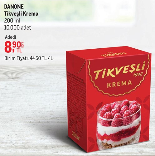 Danone Tikveşli Krema 200 ml image