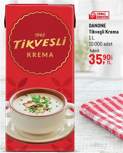 Danone Tikveşli Krema 1 l image