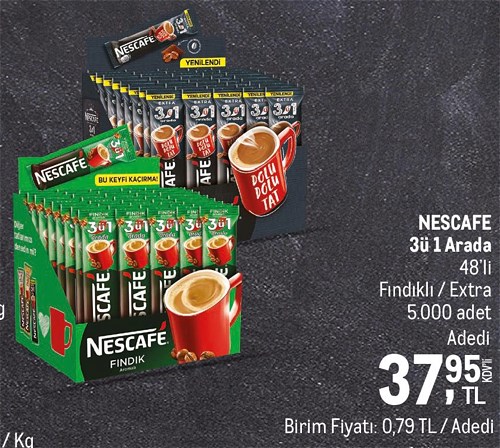 Nescafe 3ü 1 Arada 48'li Fındıklı/Extra image