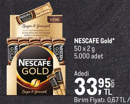 Nescafe Gold 50x2 g image