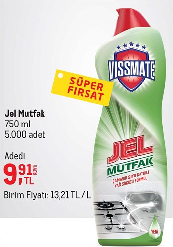 Vissmate Jel Mutfak 750 ml image