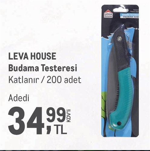 Leva House Budama Testeresi Katlanır image