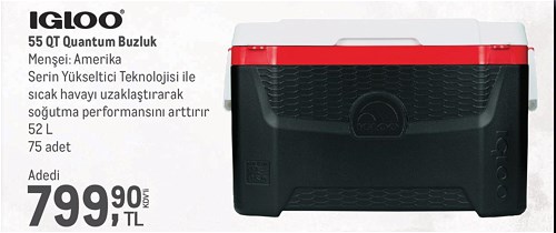 Igloo 55 QT Quantum Buzluk 52 L image