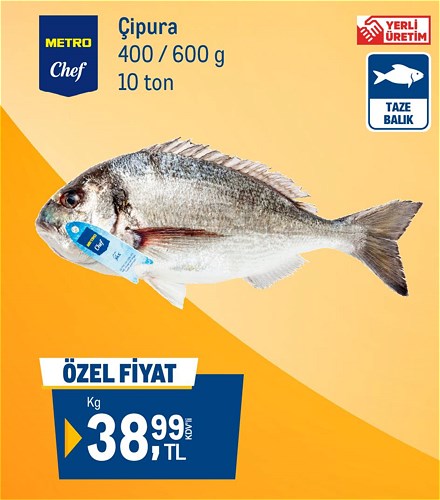 Metro Chef Çipura 400 / 600 g Kg image