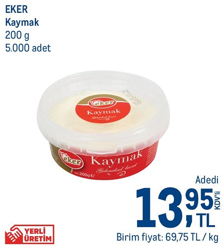 Eker Kaymak 200 g image