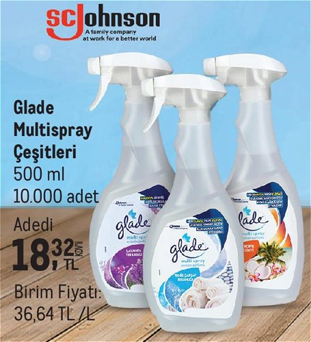 Glade Multispray Çeşitleri 500 ml image