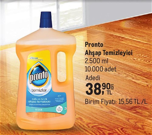 Pronto Ahşap Temizleyici 2500 ml image