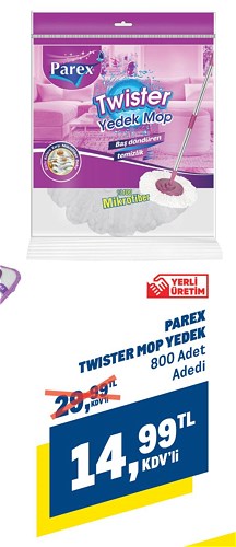 Parex Twister Mop Yedek image