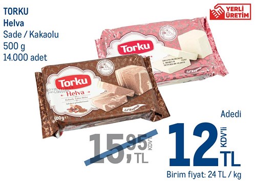 Torku Helva Sade/Kakaolu 500 g image