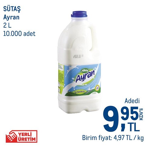 Sütaş Ayran 2 L image