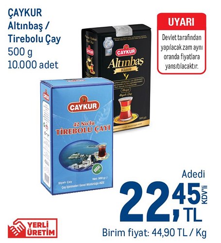 Çaykur Altınbaş/Tirebolu Çay 500 g image