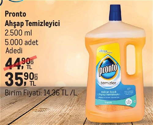 Pronto Ahşap Temizleyici 2.500 ml image