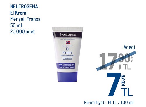 Neutrogena El Kremi 50 ml image