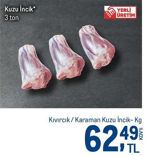 Kıvırcık/Karaman Kuzu İncik Kg image