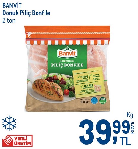 Banvit Donuk Piliç Bonfile Kg image