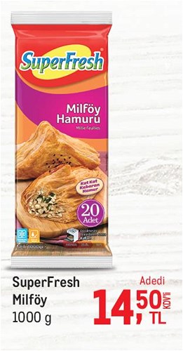 SuperFresh Milföy 1000 g image