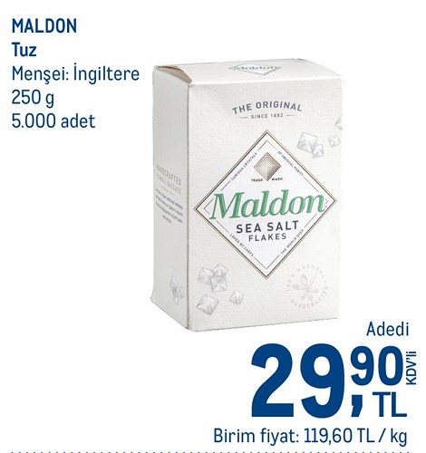 Maldon Tuz 250 g image