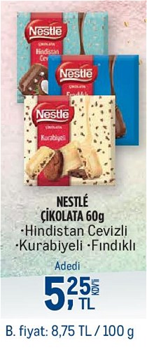 Nestle Çikolata 60g Çeşitleri image